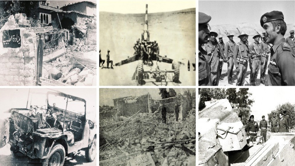 بدأت معركة الكرامة فجر 21 آذار 1968 بين الجيش الأردني وجيش الاحتلال الإسرائيلي وانتصر فيها الأردن بعد قتال استمر 15 ساعة. (بترا)