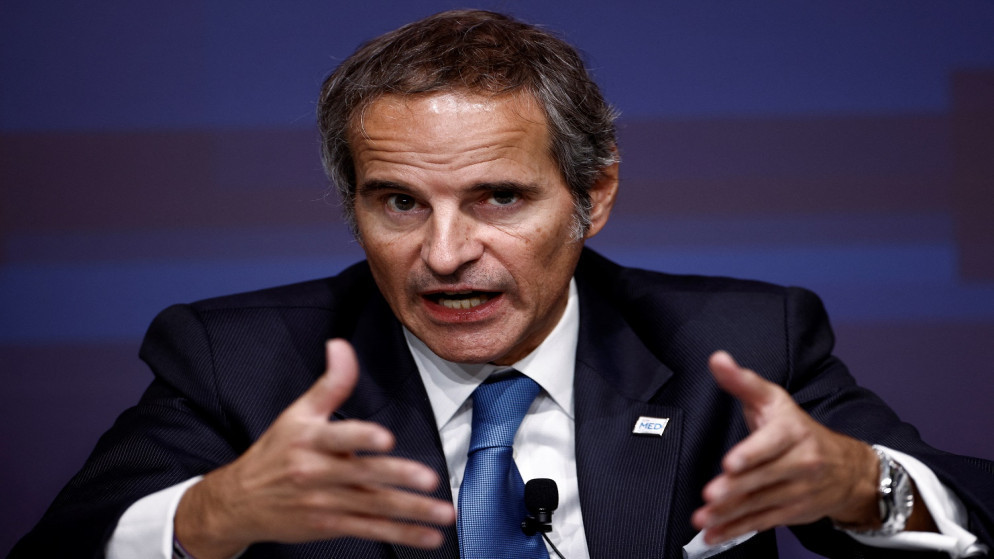المدير العام للوكالة الدولية للطاقة الذرية، رافايل غروسي، 2 كانون الأوّل/ ديسمبر 2022. (رويترز)