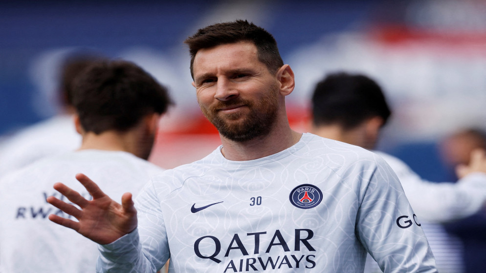 الأرجنتيني ليونيل ميسي لاعب باريس سان جيرمان. (رويترز)