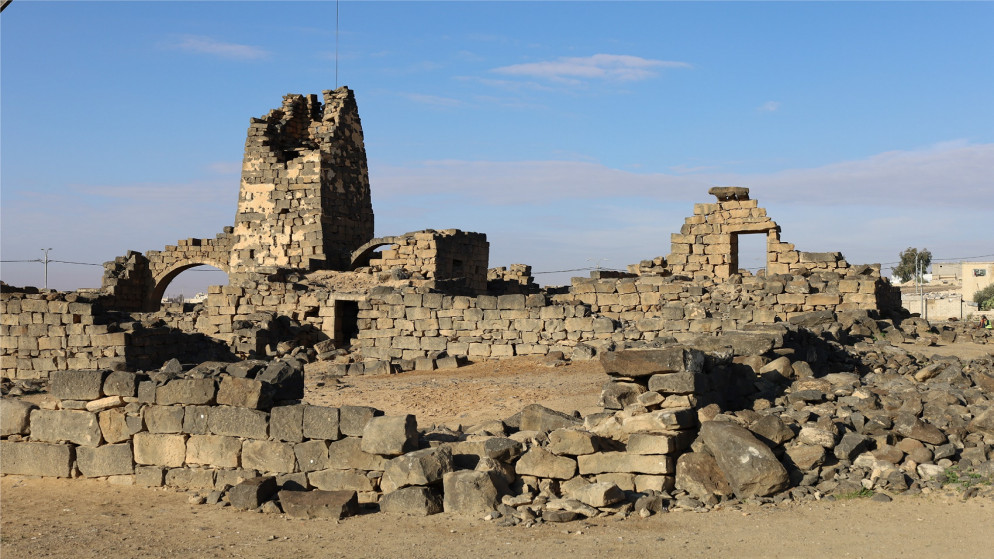 موقع أثري في أم السرب في محافظة المفرق. (يونسكو)