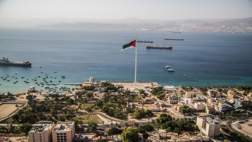 جانب من مدينة العقبة. (Shutterstock)