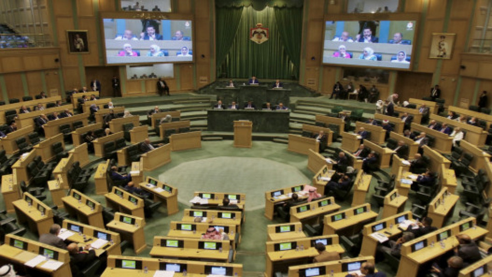الجلسة الأولى من الدورة الاستثنائية لمجلس النواب. (صلاح ملكاوي / المملكة)