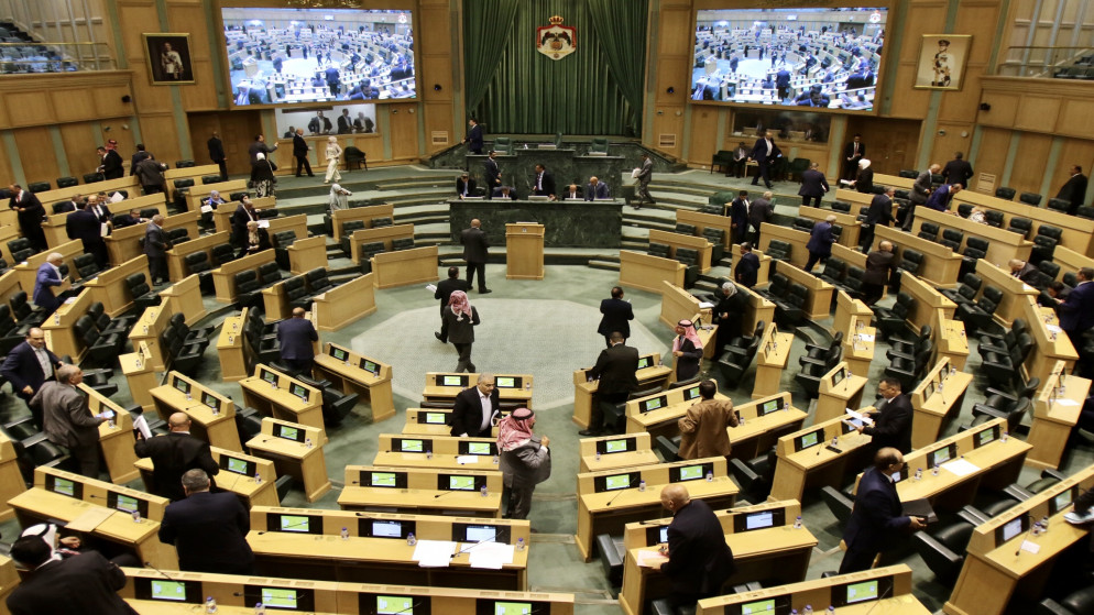 الجلسة الأولى من الدورة الاستثنائية لمجلس النواب. (صلاح ملكاوي/ المملكة)