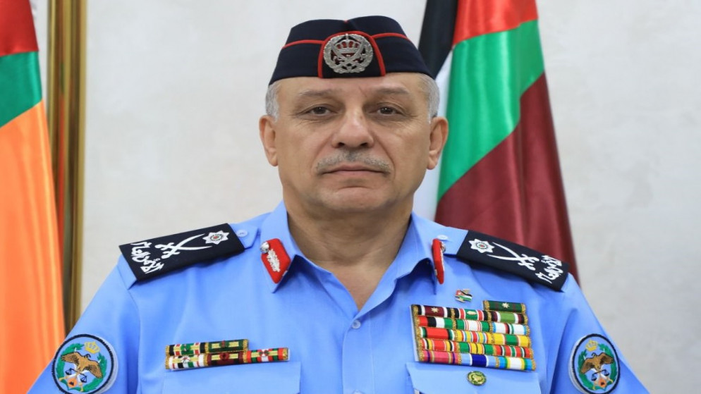 مدير الأمن العام اللواء عبيد الله المعايطة. (مديرية الأمن العام)