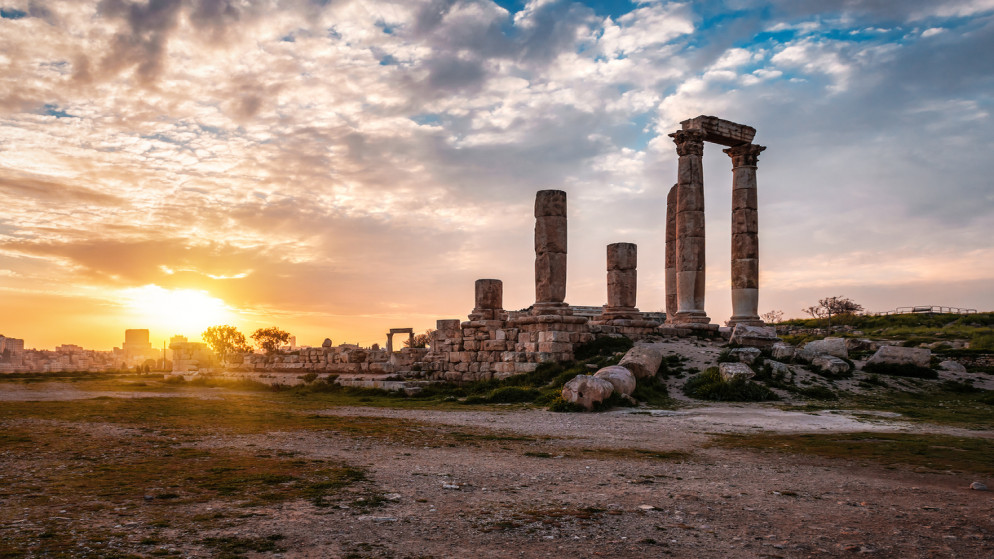 جبل القلعة في عمان. (istockphoto)