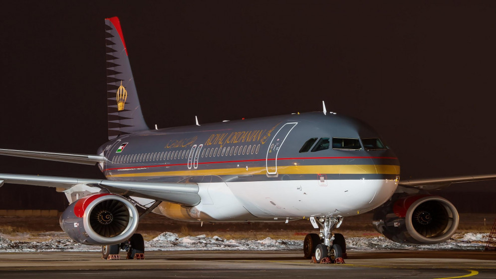 طائرة تابعة للخطوط الملكية الأردنية. (Shutterstock)