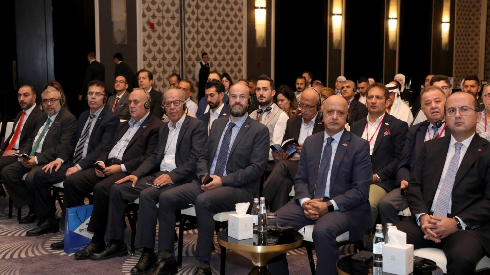 من فعاليات انطلاق منتدى الأعمال الأردني التركي في عمّان. ((غرفة تجارة الأردن)