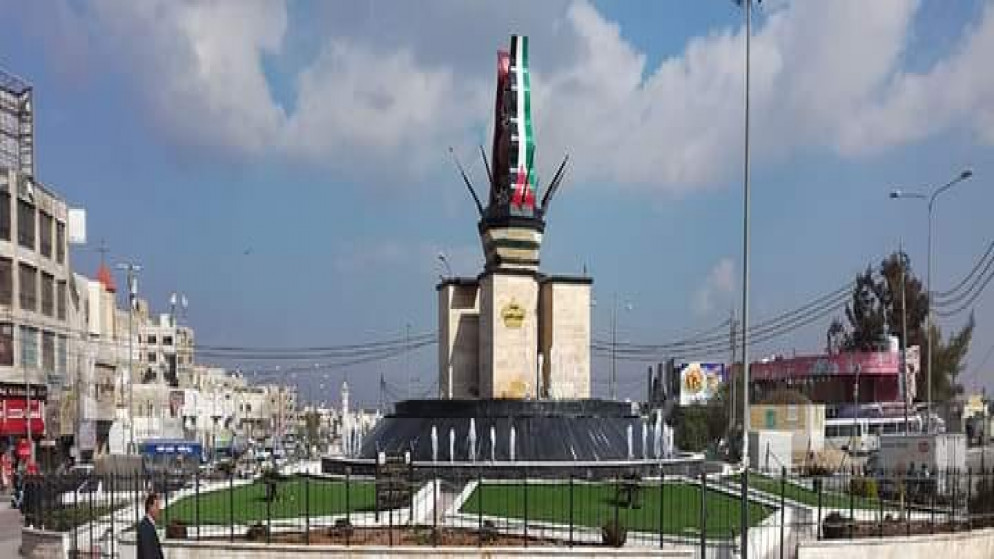ميدان في مدينة الزرقاء. (بلدية الزرقاء)