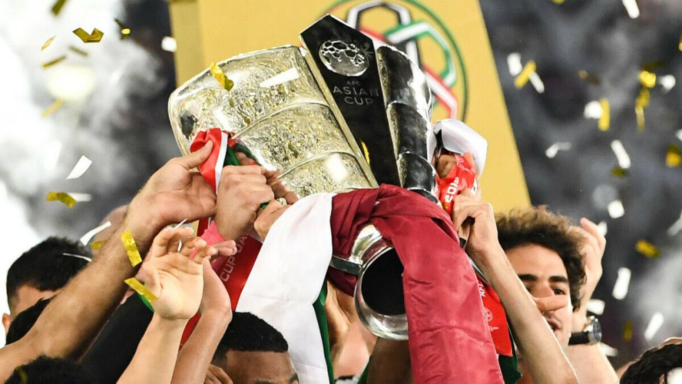 مجسم كأس آسيا لكرة القدم. (الاتحاد الآسيوي)