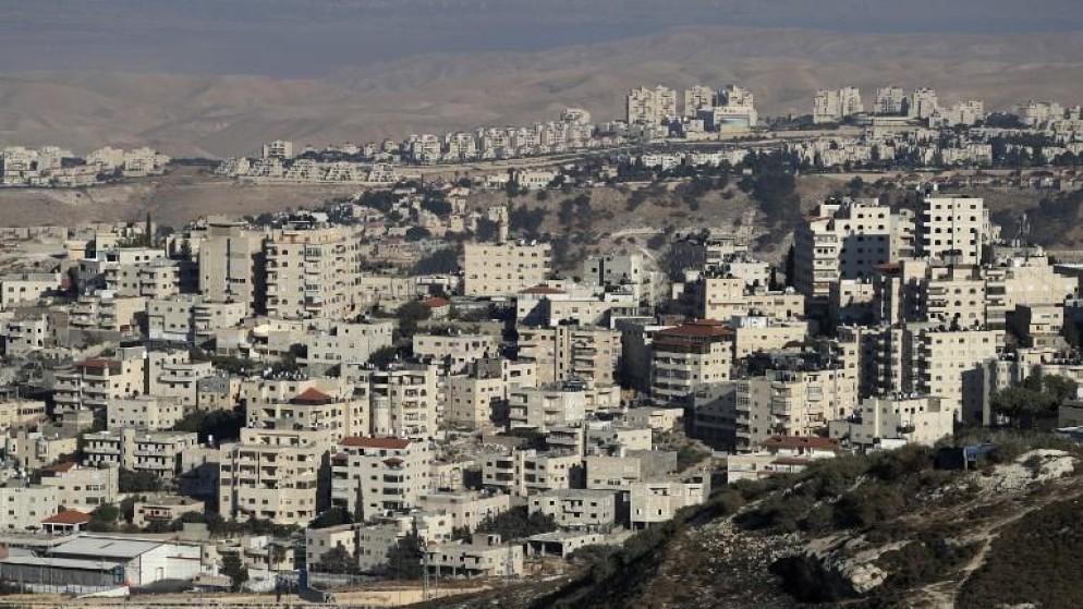 مستوطنات إسرائيلية على الأراضي الفلسطينية المحتلة. (أ ف ب)
