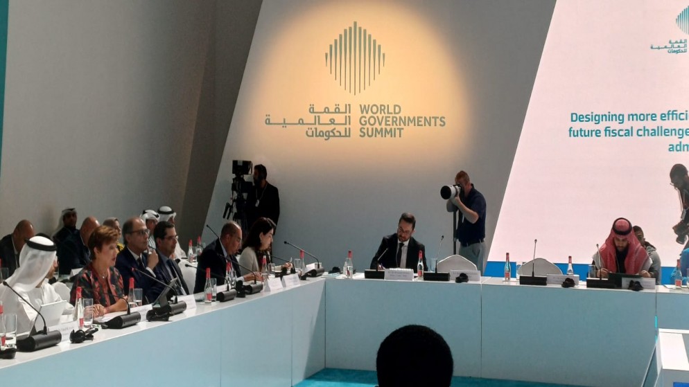 وزير المالية يشارك في فعاليات "القمة العالمية للحكومات 2024" في الإمارات.11/2/2024.(المملكة)