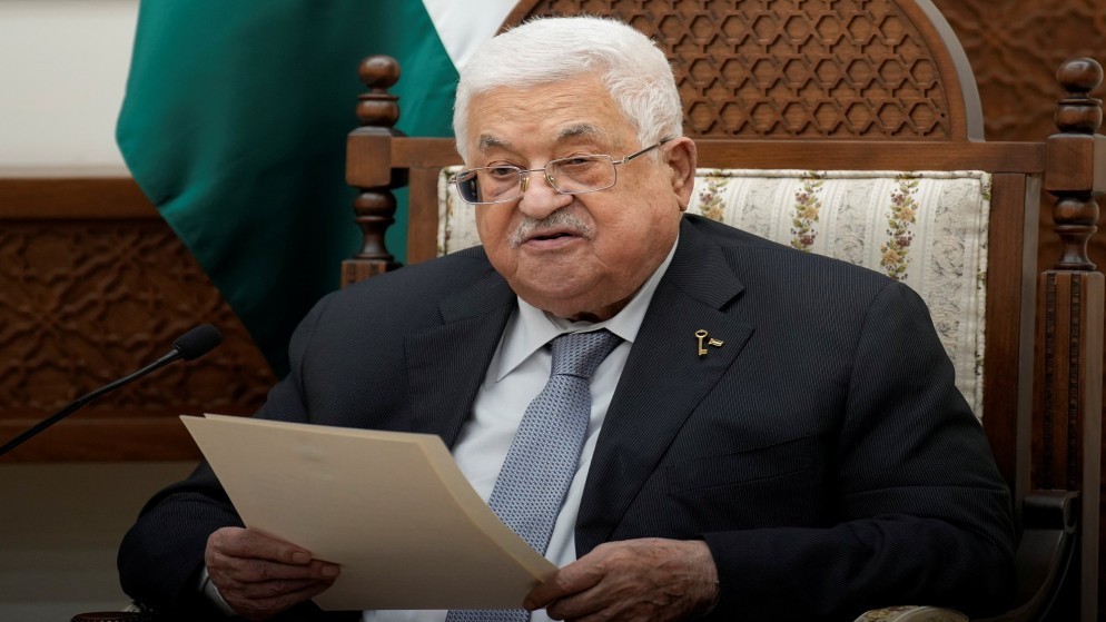 الرئيس الفلسطيني محمود عباس. (رويترز)