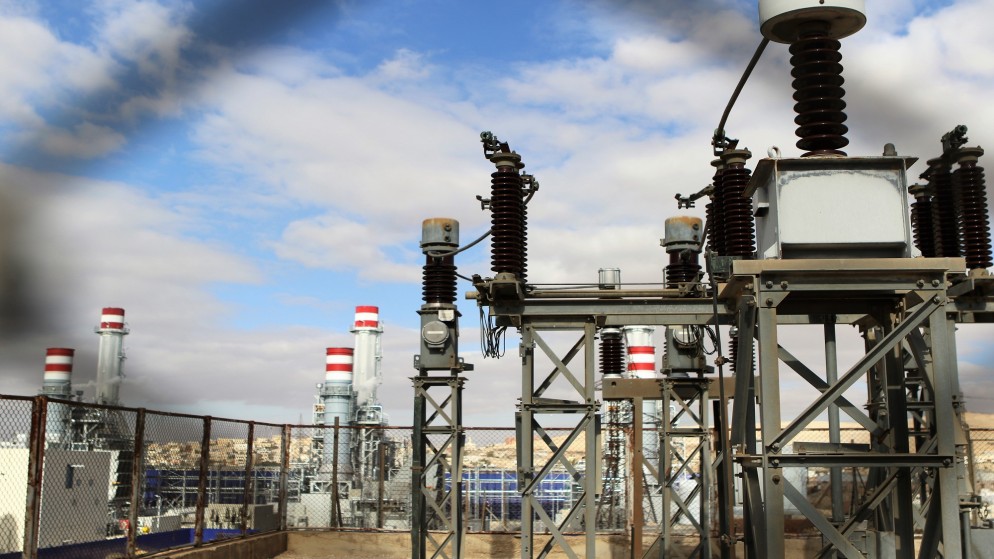 محطة توليد طاقة كهربائية في الأردن. (صلاح ملكاوي /المملكة)