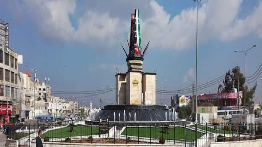 ميدان في مدينة الزرقاء. (بلدية الزرقاء)