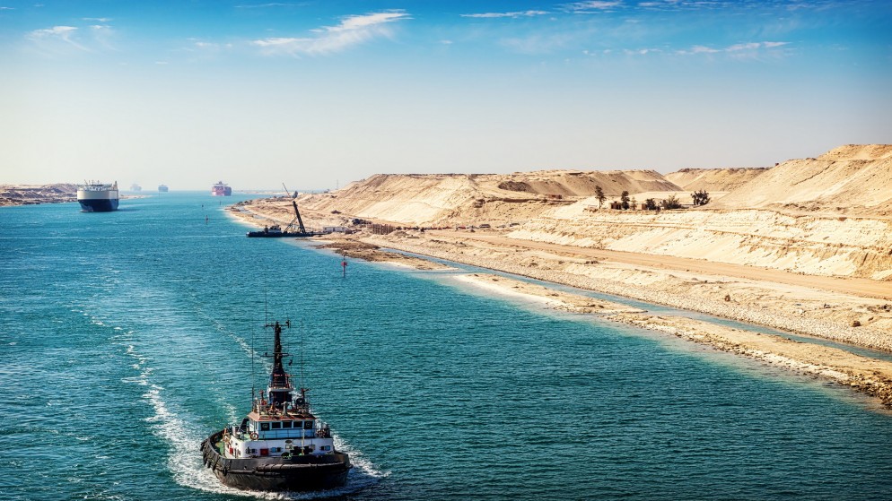 قناة السويس المصرية. (shutterstock)