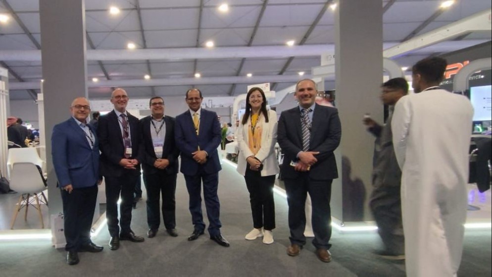 26 شركة أردنية تبحث عن فرص تجارية واستثمارية وتوسيع حضورها الدولي في معرض Leap2024. (إنتاج)