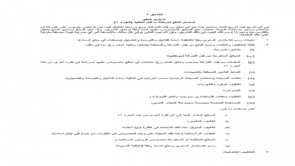 إعادة تأهيل وتوسعة وتشغيل مطار الملكة علياء الدولي