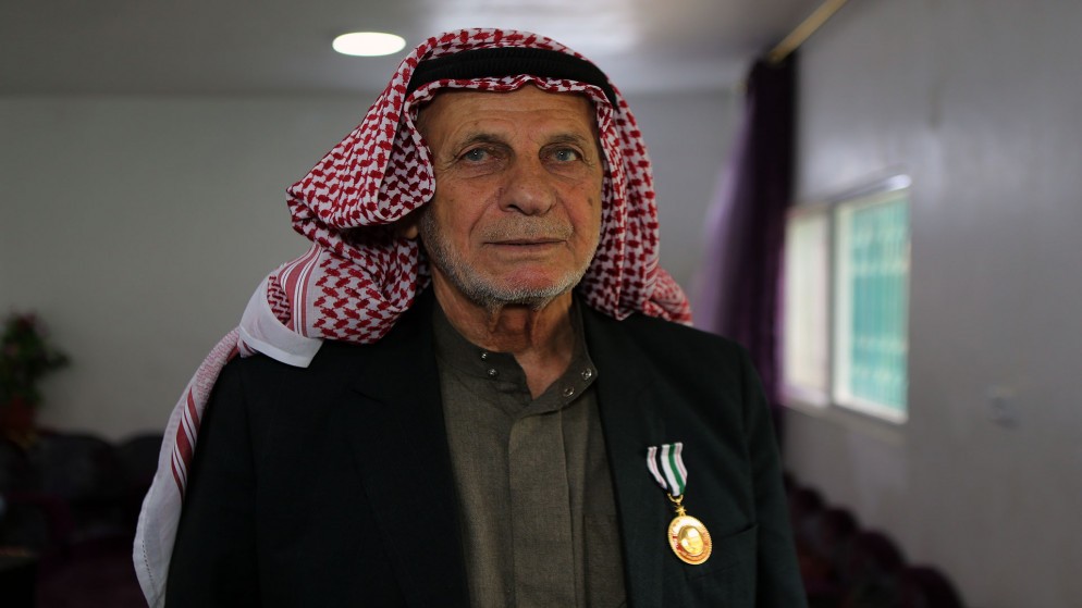 المتقاعد العسكري موسى فلاح بني عامر