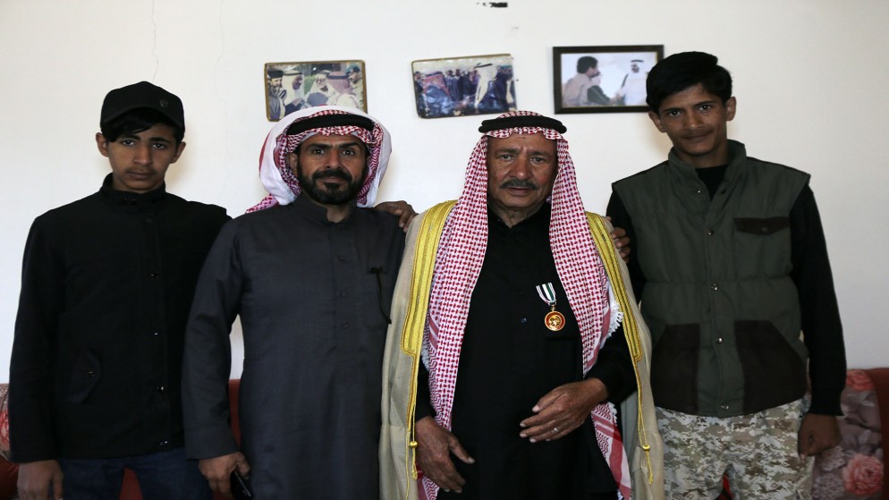 المتقاعد العسكري عوده نجم نجادات