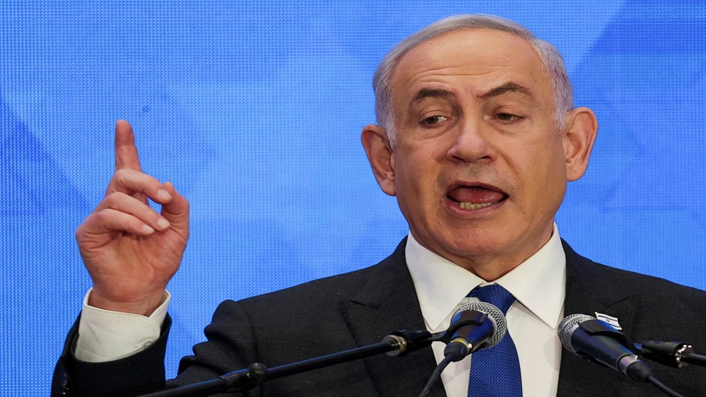 رئيس الوزراء الإسرائيلي بنيامين نتنياهو. (رويترز)