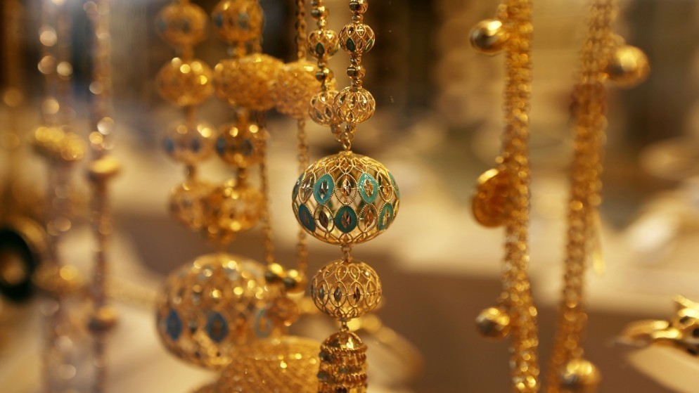 محل لبيع وشراء الذهب في عمّان. (صلاح ملكاوي/ المملكة)