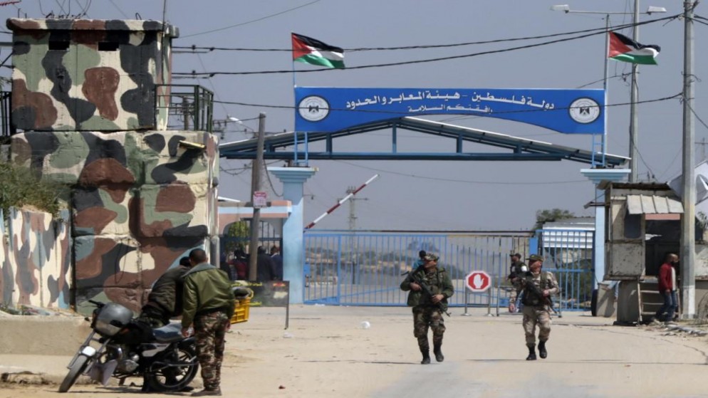 صورة أرشيفية لمعبر بيت حانون على حدود قطاع غزة من الجانب الفلسطيني. (أ ف ب)