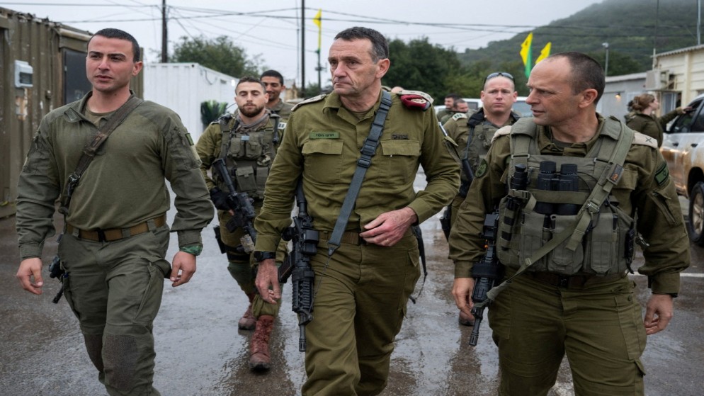 صورة سابقة لرئيس أركان جيش الاحتلال الإسرائيلي هرتسي هاليفي. (رويترز)