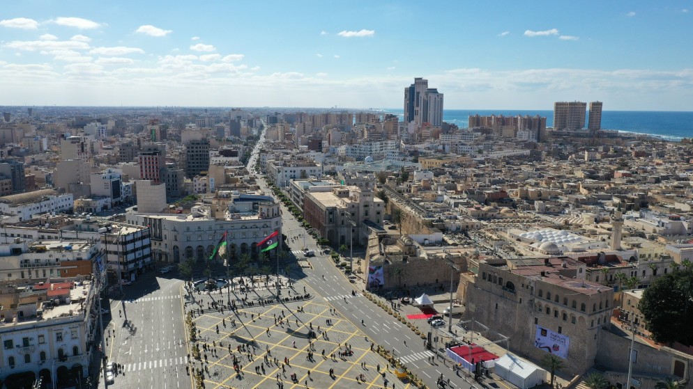 منظر عام للعاصمة الليبية طرابلس. (Shutterstock)