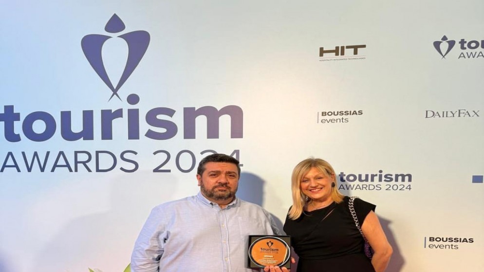 هيئة تنشيط السياحة تفوز بجائزة أفضل حملة ترويجية أجنبية في اليونان لعام 2024. (بترا)