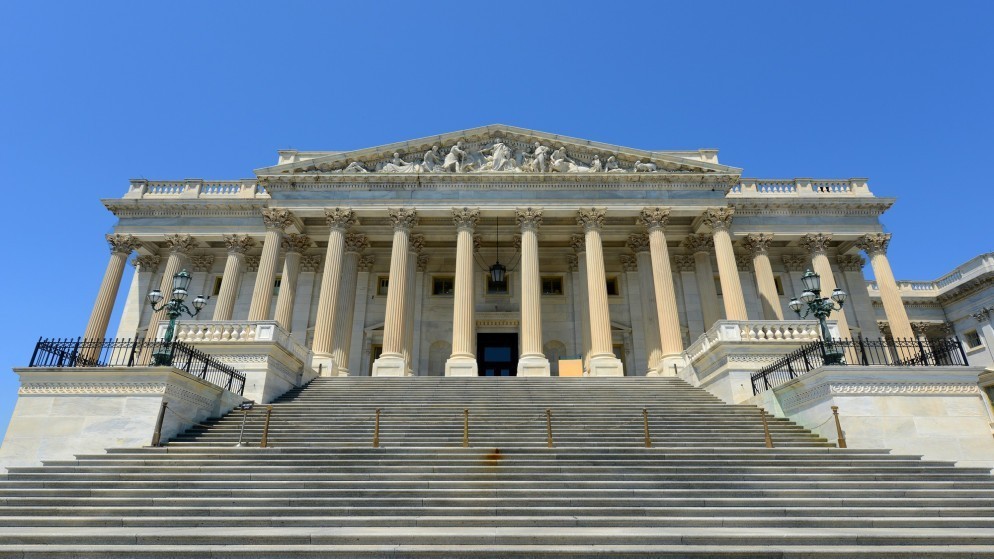 مجلس النواب الأميركي في العاصمة واشنطن. (shutterstock)