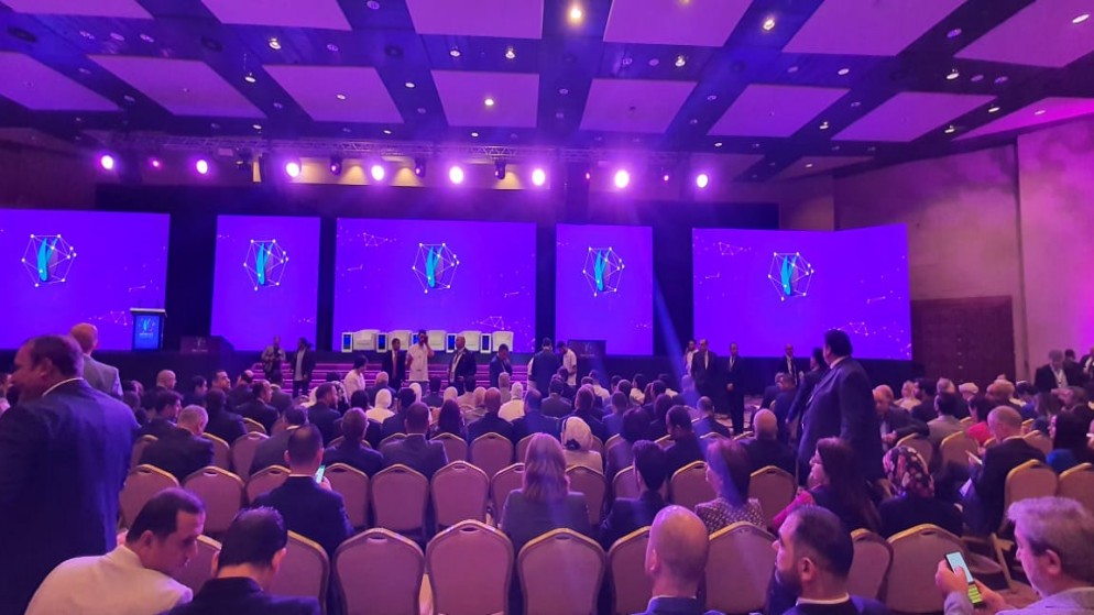 صورة أرشيفية لجانب من منتدى الشرق الأوسط وشمال إفريقيا للاتّصالات وتكنولوجيا المعلومات في نسخة سابقة. (المملكة)