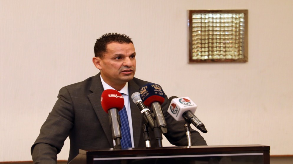 مدير وحدة حقوق الإنسان في رئاسة الوزراء خليل العبداللات. (بترا)