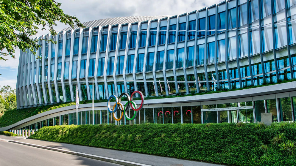 مقر اللجنة الأولمبية الدولية في لوزان سويسرا. (اللجنة الأولمبية)