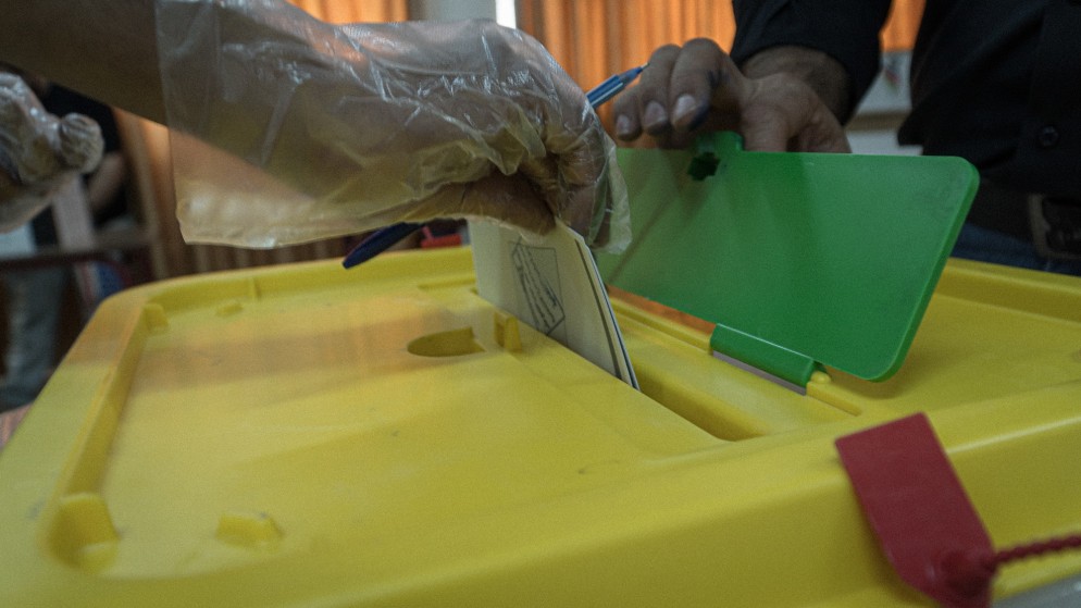 عملية اقتراع تجريبية قبيل انتخابات مجلس النواب الـ19. (المملكة)