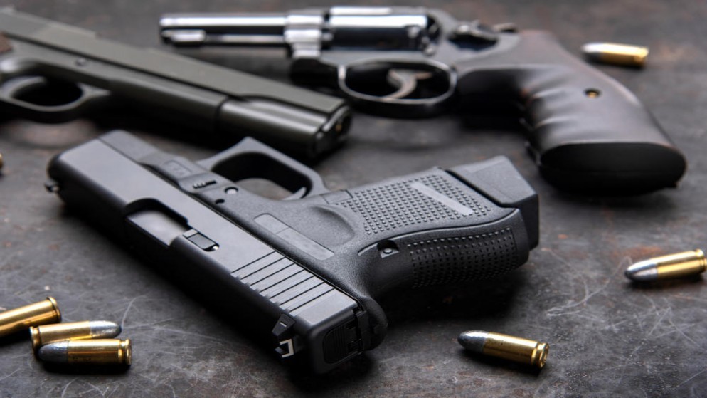 صورة تعبيرية لأسلحة نارية. (Shutterstock)