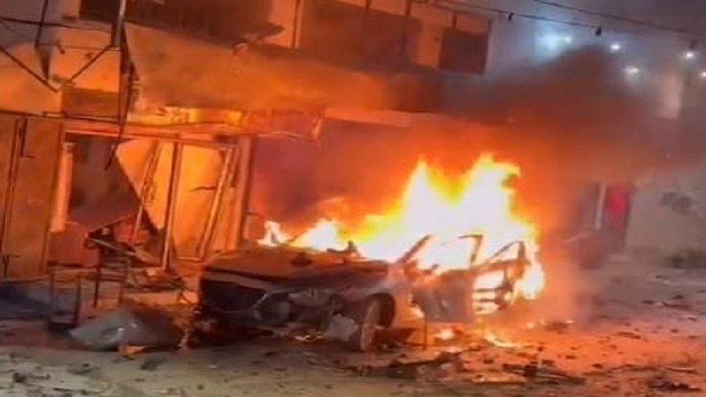 شهيد وإصابات جراء قصف طيران الاحتلال موقعا في مخيم جنين 