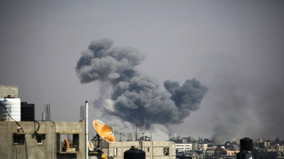 شهيدان في قصف للاحتلال الإسرائيلي على منزل برفح 