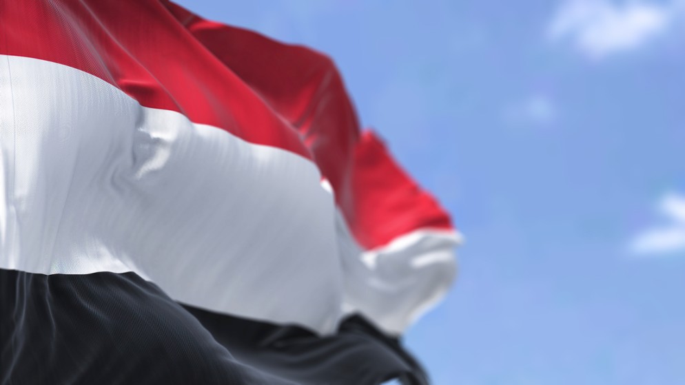 علم اليمن. (istockphoto)