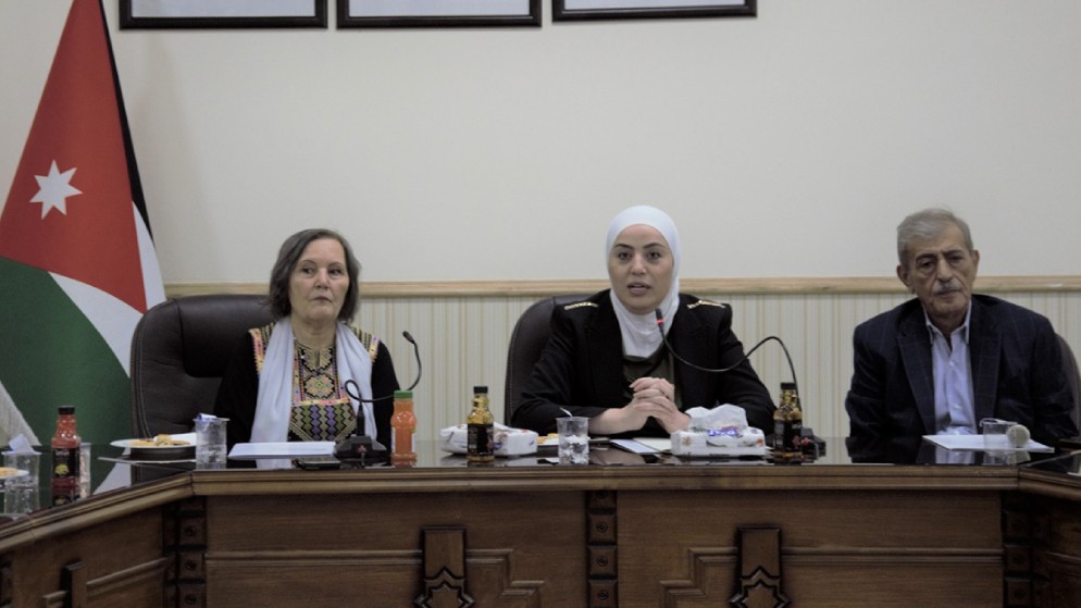 وزيرة التنمية الاجتماعية رئيسة اللجنة الوزارية لتمكين المرأة، وفاء بني مصطفى. (بترا)