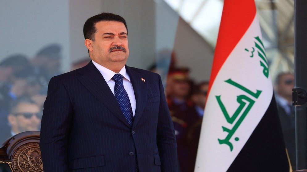 رئيس الوزراء العراقي محمد شياع السوداني، 9 يناير 2024. (رويترز)