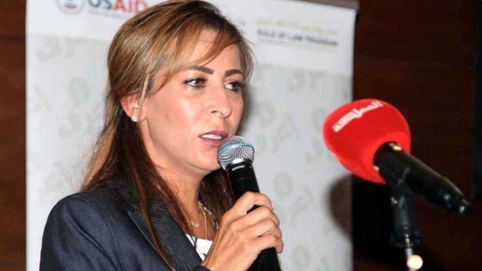 وزيرة الدولة لشؤون الإعلام الناطقة الرسمية باسم الحكومة جمانة غنيمات. (رئاسة الوزراء)