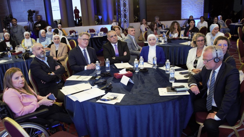 حفل إطلاق مشروع المساواة بين الجنسين والتماسك الاجتماعي "تكاتف" من وزارة التنمية الاجتماعية. (بترا)
