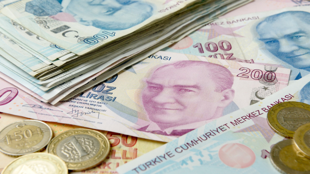 الليرة التركية.(istockphoto)