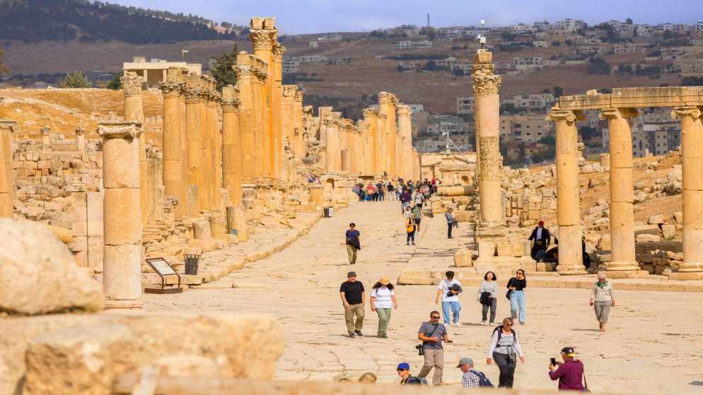 موقع جرش الأثري. (istockphoto)