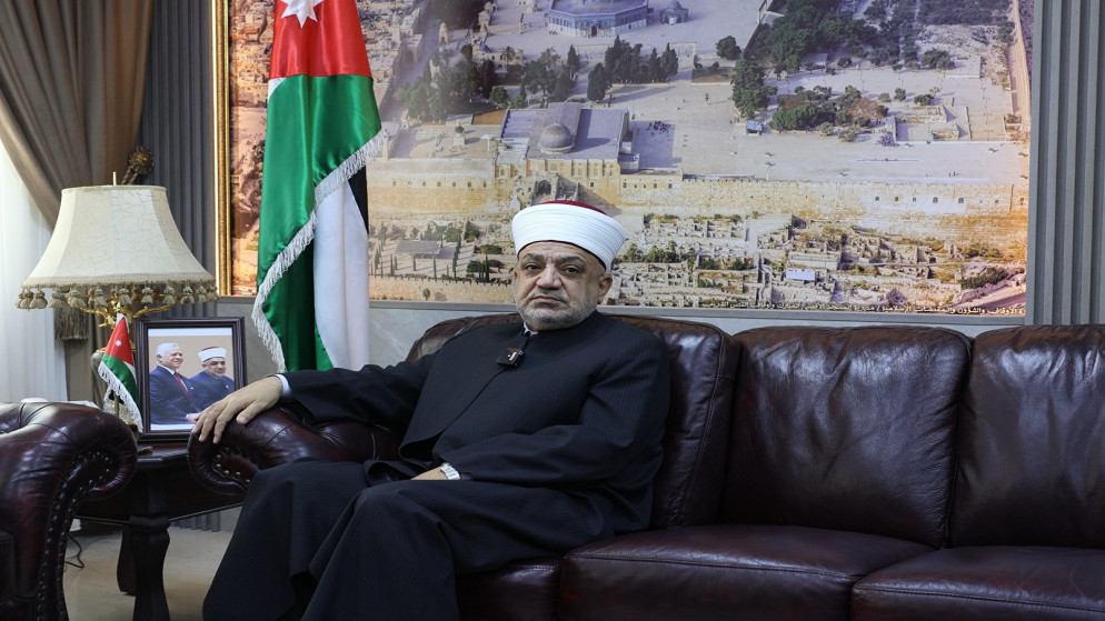 وزير الأوقاف والشؤون والمقدسات الإسلامية، محمد الخلايلة. (المملكة)