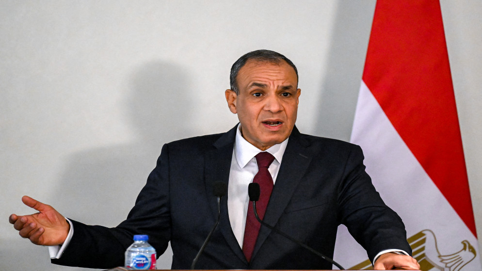 وزير الخارجية المصري بدر عبد العاطي. (أ ف ب)
