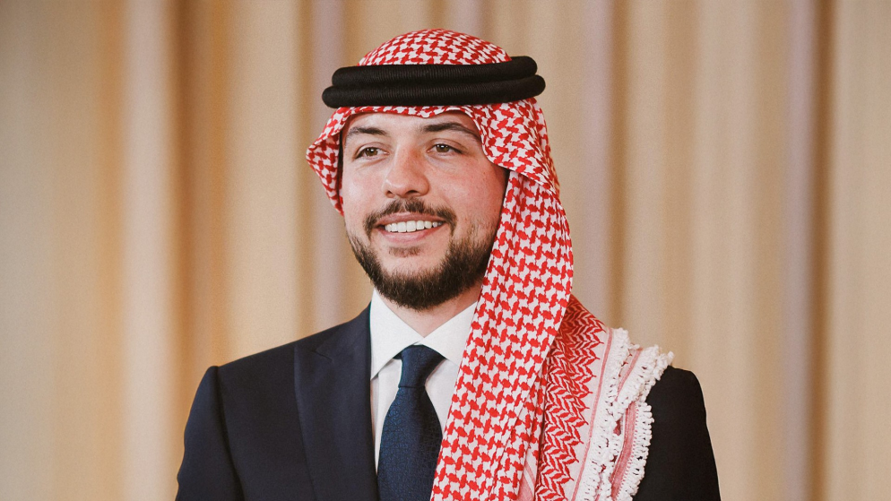 سمو الأمير الحسين بن عبدالله الثاني ولي العهد.