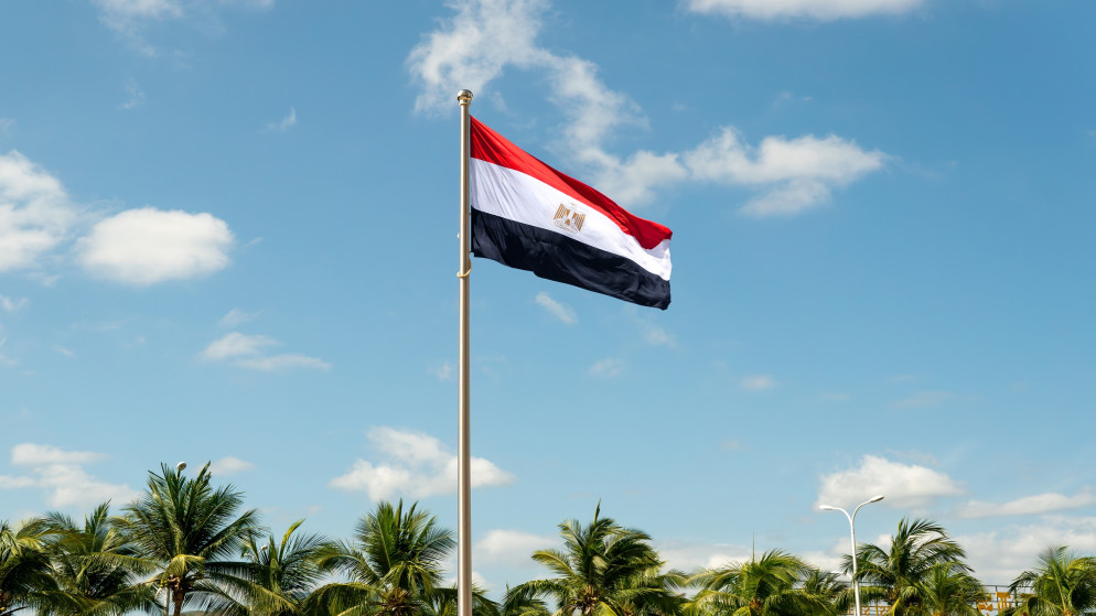 علم الجمهورية العربية المصرية. (istockphoto)