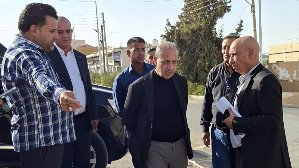 وزير الإدارة المحلية يتفقد عدداً من بلديات مأدبا.