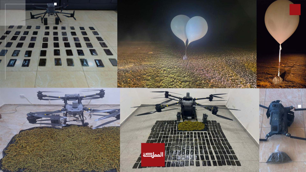 صور نشرتها القوات المسلحة لبعض المضبوطات. (المملكة)